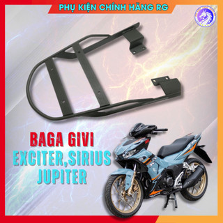 Baga Sau Gắn Thùng Chính Hãng Givi (Baga MV) Dành Cho Xe Yamaha Exciter/Acruzo/Sirius/Mio/Jupiter, Phân Loại Theo Xe