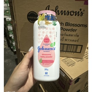 Phấn rôm Johnson Baby 200g Thái Lan