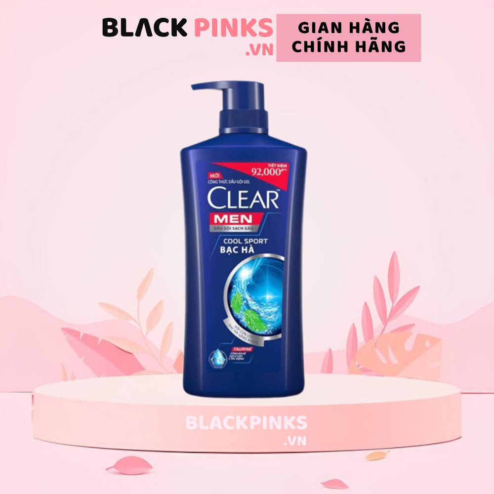 Dầu gội Clear Men sạch gàu Cool Sport Bạc Hà 900g