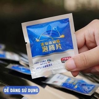 Viên sủi rửa kính ô tô tẩy sạch kính, viên sủi rửa kính ô tô siêu sạch 88601