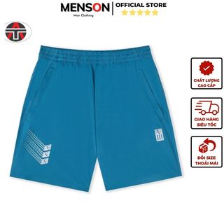Quần đùi nam thể thao cao cấp vải đẹp Thiết kế thun lạnh chuẩn phom xịn đẹp Menson MH4-6073 Quần đùi nam 2024