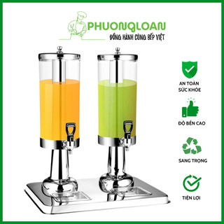 Bình đựng nước hoa quả 3Lx2 loại tốt