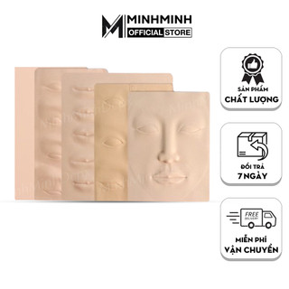 Da giả 3D Mặt - 3D Mí - 3D Môi dùng để tập phun xăm
