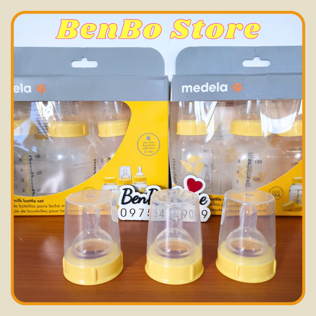 Núm ty bình sữa medela ( tách từ bình medela 150ml)