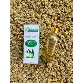 Tinh dầu tràm Hoa Nén nguyên chất Linh An 50ml - Dầu tràm gió thiên nhiên nguyên chất 100% - Có kiểm định chất lượng