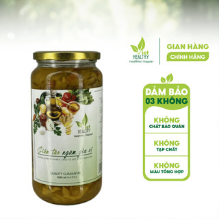 Giấm Táo Ngâm Gia Vị (Kháng Sinh Tự Nhiên) Viet Healthy Nguyên Chất 1000ml
