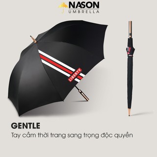 Ô dù cao cấp LIBERTY, Che nắng, che mưa, Tay cầm độc quyền Nason, chống gió lật cấp 7, ngăn 99% UV