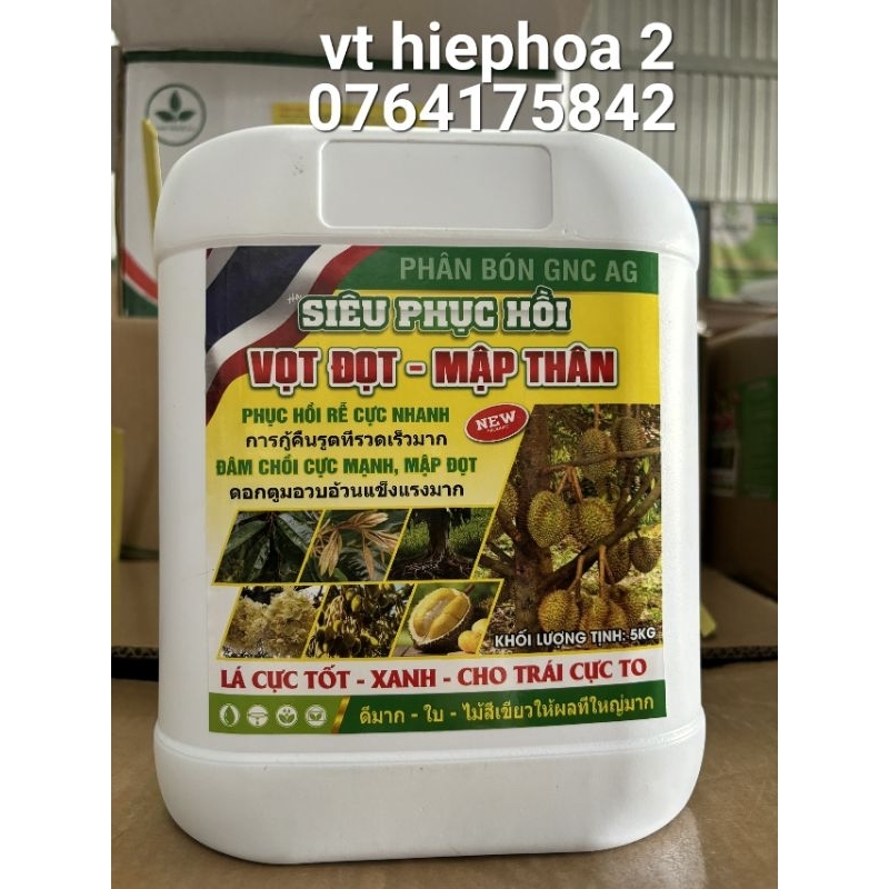 Siêu phục hồi: VỌT ĐỌT _ MẬP THÂN ( can 5lit _2000lit )