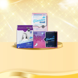 Combo băng vệ sinh Glamiss Cool toàn diện gồm 2 ban ngày, 1 ban đêm, 1 hàng ngày tự tin ngày dâu Decano Store