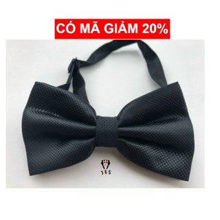 Nơ đeo cổ nam nơ chú rể MC sang trọng đơn giản đủ màu