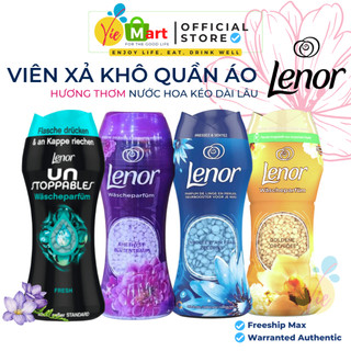 Viên xả vải khô Lenor hương nước hoa của Đức - 210G