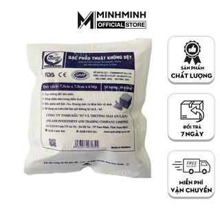 Gạc phẫu thuật An Lành bịch 10 miếng