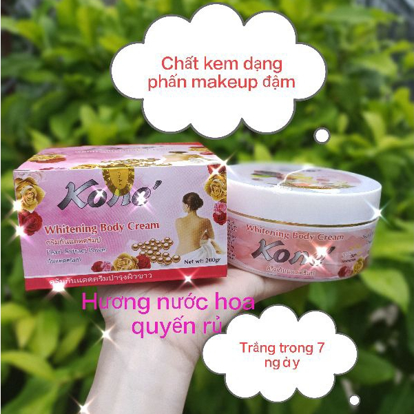 Kem body Kone thái lan có hộp chính hãng