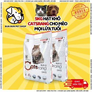 Hạt khô Catsrang Hàn Quốc cho mèo mọi lứa tuổi