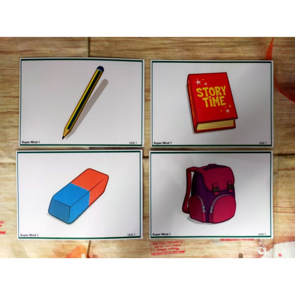 Flashcard Super Mind Starter - 2 in 2 mặt