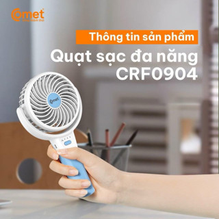 Quạt sạc cầm tay Comet CRF0904