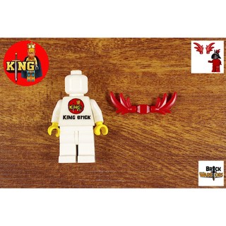 BRICKWARRIORS Thraex Plumes (Pair) (Dark Red) Phụ kiện