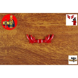 BRICKWARRIORS Thraex Plumes (Pair) (Dark Red) Phụ kiện