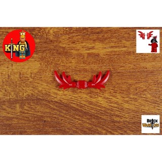 BRICKWARRIORS Thraex Plumes (Pair) (Dark Red) Phụ kiện