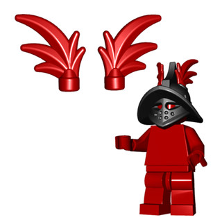 BRICKWARRIORS Thraex Plumes (Pair) (Dark Red) Phụ kiện