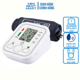 Máy đo huyết áp bắp tay điện tử giọng nói Tiếng Việt thông minh