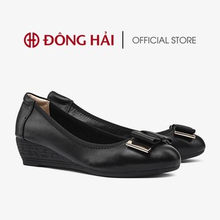 Giày Búp Bê Nữ Đông Hải Màu Đen - G7127 (3cm)