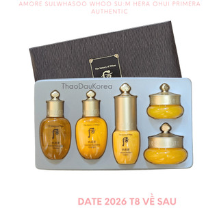 Date 2027 Whoo vàng mini 5 sản phẩm Whoo In Yang set chống lão hóa dưỡng ẩm nâng cơ