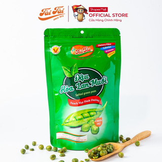Đậu hà lan rang muối tài tài 140g - snack ăn vặt đậu hoà lan rang muối - đậu hòa lan muối ăn liền thơm ngon giòn rụm