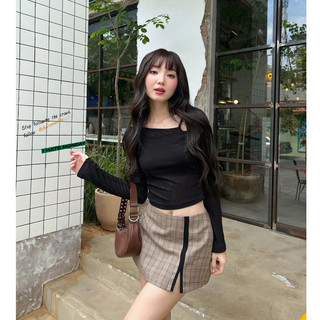 Mì - áo kiểu chéo vai - nora top
