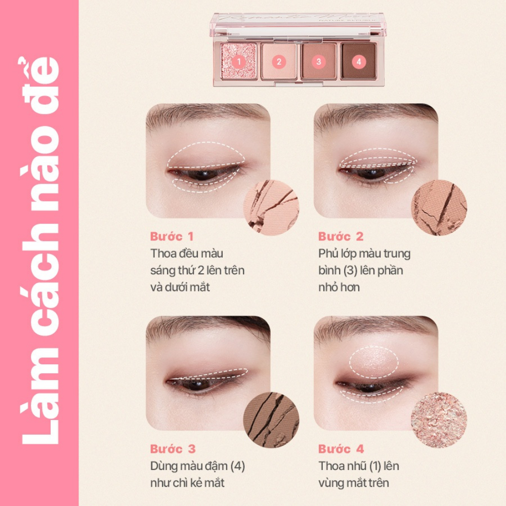 Nature Republic Bảng phấn mắt Daily Basic Palette 2.6g