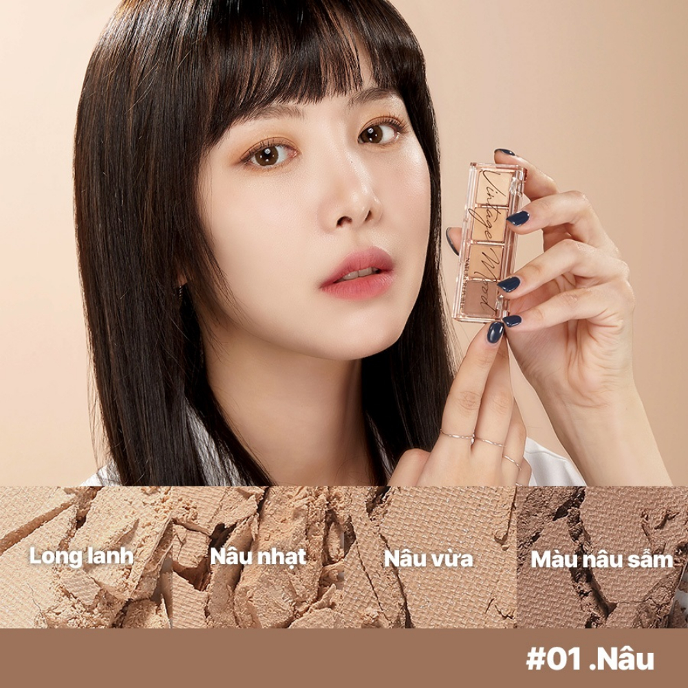 Nature Republic Bảng phấn mắt Daily Basic Palette 2.6g