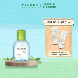 Nước tẩy trang cho da hỗn hợp, da nhờn Bioderma Sebium H2O 100ml