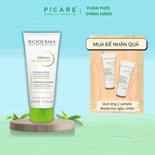 Tẩy tế bào chết dành cho da hỗn hợp và da dầu Bioderma Sebium Gommant 100ml
