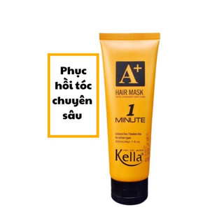Kem hấp phục hồi tóc chuyên sâu Kella A+ Minute Hair Mask Premium 200ml