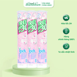 Combo 3 bông tẩy trang ipek 130 miếng