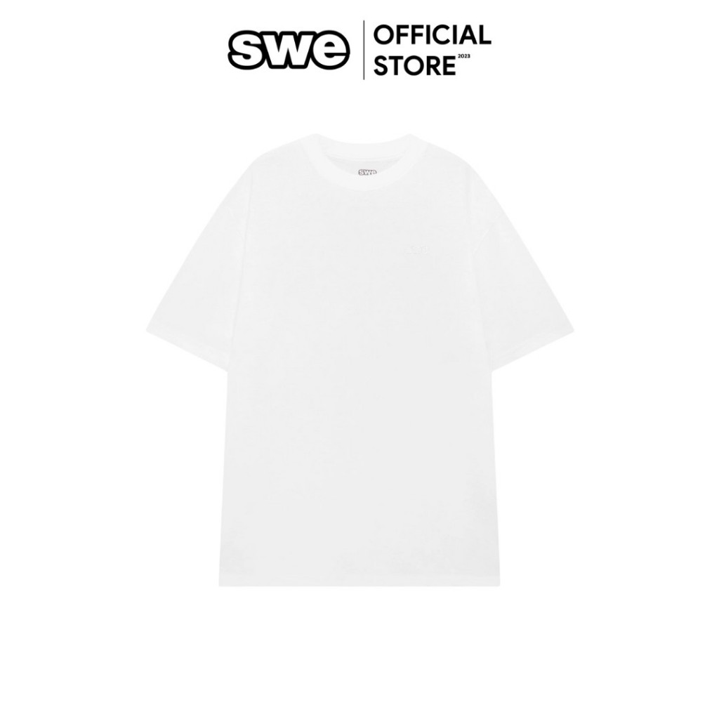 Áo Thun Unisex Local Brand SWE CREW NECK TEE - Trắng