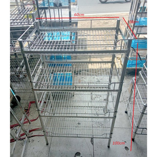 KỆ CHÉN  ĐỨNG 4 TẦNG INOX  ĐẶC 304 CAO CẤP ( đủ size)