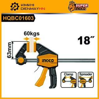 Kẹp nhanh ingco 450mm hqbc01603