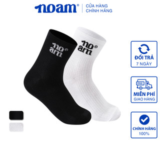 Tất vớ Nam Nữ NOAM cổ cao Cotton co giãn 4 chiều chất liệu dày dặn thấm hút mồ hôi