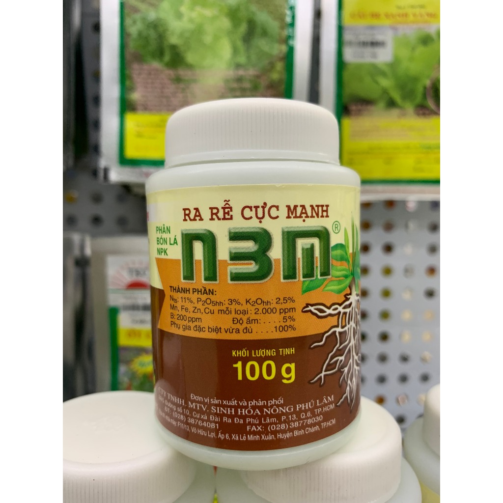 Chuyên kích rễ hom mì N3M - Phú Lâm hàng chính hãng