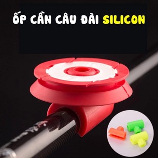 Ốp cần cuốn cước kèm trục cuốn cước_ốp cần câu đài silicon dùng được cho các loại kích thước 2m7_7m2