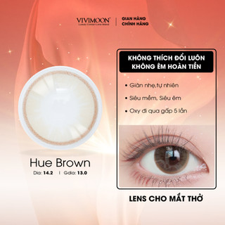 01 đôi kính áp tròng VIVIMOON LENS cận tự nhiên cho mắt thở
