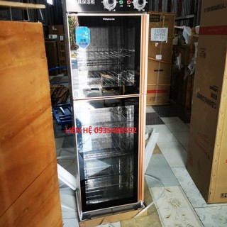 Máy sấy chén bát diệt trùng khử khuẩn-Tủ sấy chén bát 450 lít 2 cánh 5 tầng sấy-bảo hành 1 năm
