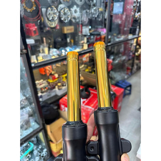 Phuộc trước có Kit Rebound tăng chỉnh. Gắn như zin Ex135/150/155 hạ sẵn 4 phân