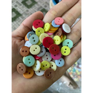 Nút áo đủ màu, nút nhựa thủ công ( 10 nút)