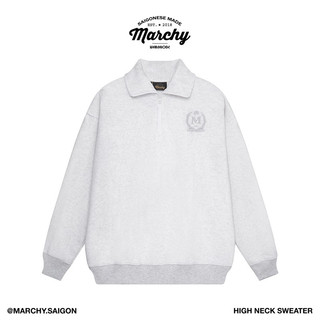 MARCHY - High Neck Sweater - Áo khoác cổ cao