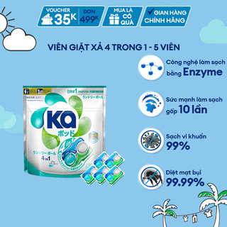 Túi Viên Giặt Xả Đa Năng 4 Trong 1 Ka pod Universal (5 Viên/ Túi)