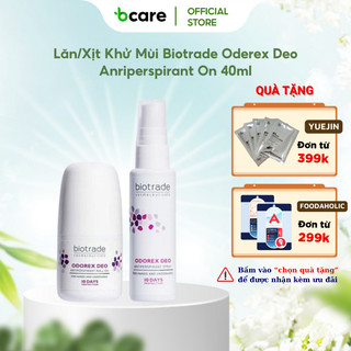  Lăn Khử Mùi Acnaut BIOTRADE ODEREX DEO ANRIPERSPIRANT ON 40ml Xịt khử mùi 