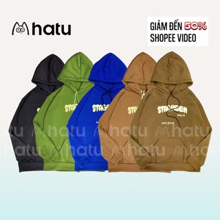  Áo Hoodie Nỉ Bông Chống Nắng, Tay Dài Có Mũ, In Hoạ Tiết – Sweater Freestyle Chất Liệu Dày