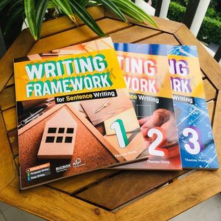 Writing framework - 18 books + audio| bản nhập khẩu